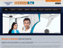 Tablet Screenshot of abdullahfans.com